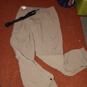 Khaki Mountain Hardwear hiking pants
